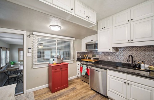 Beaverdale House | Red Door Retreat - Dog-Friendly Beaverdale Home - Fenced Yard - Sleeps 10