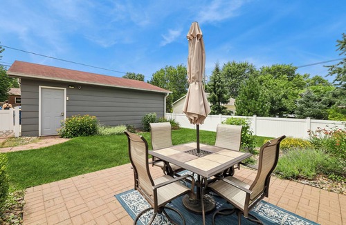 Beaverdale House | Red Door Retreat - Dog-Friendly Beaverdale Home - Fenced Yard - Sleeps 10