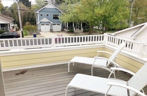 South Rehoboth House | Rehoboth Beach 6 BR In-Town Dog Friendly~Walk Everywhere ~Made Beds Included!