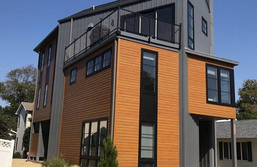 Dodds Addition House | Rehoboth Beach Modern New Build with Elevator