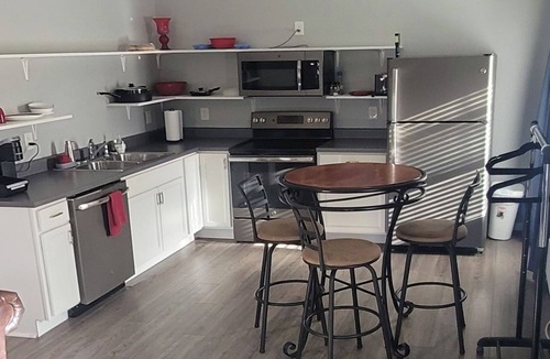 Luverne Apartment | Remodeled downtown studio with remarkable views!