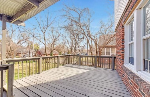 Turner Park House | Renovated Spacious Mansion near TU and Gathering Place. Pet/Family Friendly!