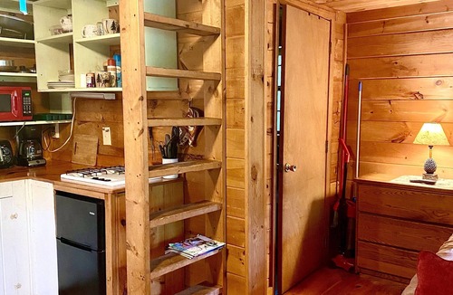 Ellijay Cabin | Right on Clear Creek Tiny Home! Secluded yet convenient to town.