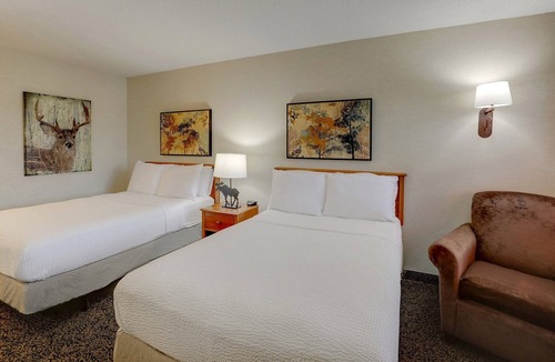 Quincy Hotel | Riverside Lodge-like Stays, Deluxe King, Stoney Creek Quincy, Parking