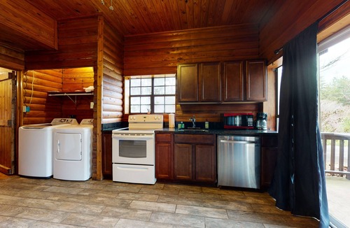 Ranger House | Roomy, three-story mountain home with two full kitchens, game rooms, & AC