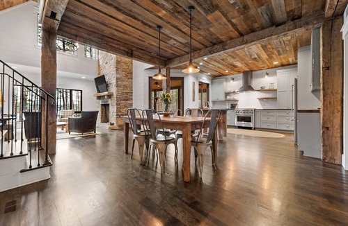Nebo House | Row House | Lakefront Luxury, Private Dock, Gas Grill & Fire Pit!