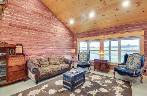 Drexel House | Rural Drexel Cabin on 30 Acres: Unplug + Unwind!