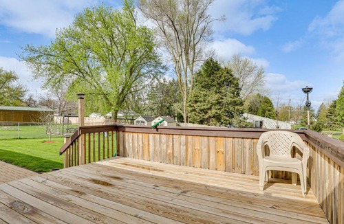 Capron House | Rural Family Retreat w/Deck & Yard in Capron!