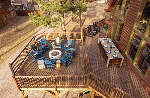 Keystone Cabin | Rushmore Retreat - View of Mt Rushmore + Hot Tub + Game Room