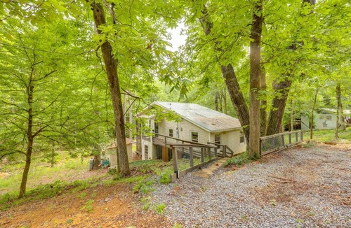 Titus House | Rustic Creekside Cabin w/Access to Jordan Lake