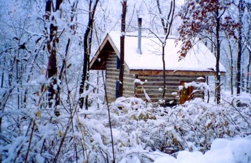 Decorah Cabin | Rustic Norwegian-Style Log Cabin Rental near the Upper Iowa River in Decorah, Iowa