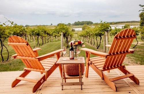 Currie Other | Rustic Vineyard Glamping Tent with Wine Tastings near Lakes and Trails in Currie, Minnesota