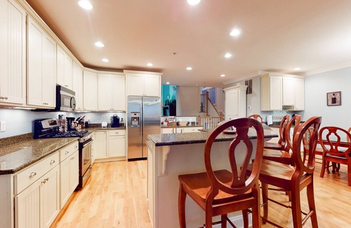 Fenwick Island House | Salt Meadows bayfront townhome w/elevator, gas grill & shared pool/pier