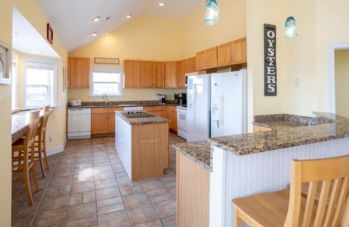 Carova Beach House | Sandy Paws | 6BR Oceanfront 4x4 OBX | Pool, Elevator & Game Room | Sleeps 14
