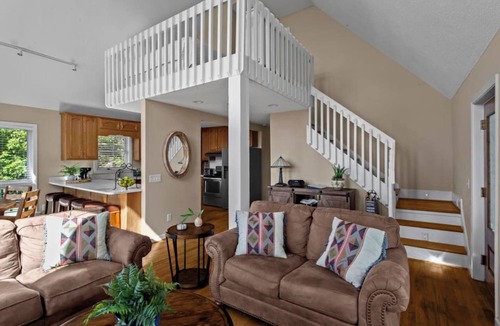 Menlo House | Scenic A-Frame | Pool, Hot Tub & Panoramic Views