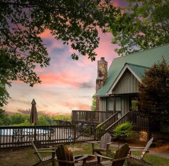 Menlo House | Scenic A-Frame - Pool, Hot Tub & Panoramic Views