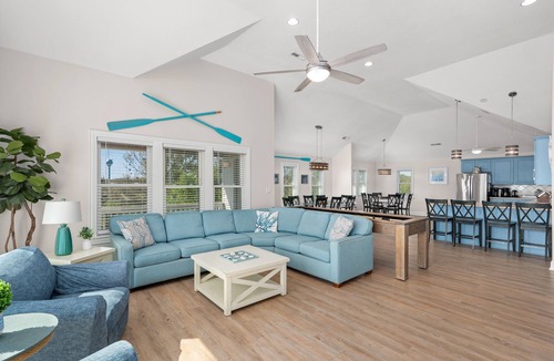 Ocean Sands House | Sea Haven- Heated Salt Water Pool | Sleeps 16 | Dogs OK |500ft to beach |Hot Tub