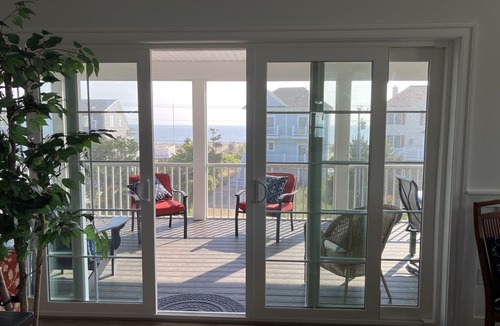 Broadkill Beach House | Seaside Osprey House features views of the bay/ocean on the Delaware Bay.