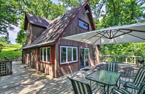 Wauzeka House | Secluded A-Frame Hideaway with Wraparound Deck!