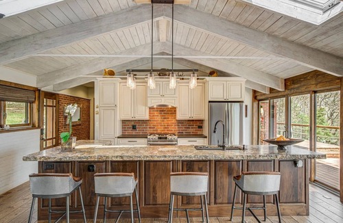 Spring Grove House | Secluded Fox Lake Paradise: 15 Acres, Hot Tub, Game Room, Trails. Sleeps 13