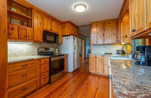 Old Fort Cabin | Secluded Log Cabin on Wildlife Preserve | Mt. Mitchell Views, Game Loft & 3 Decks