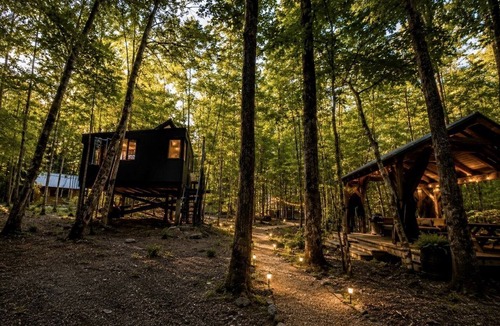 Brevard House | Secluded Luxury Wedding & Retreat Venue with Treehouses in Brevard, NC