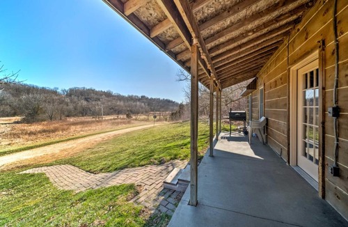 Bellevue House | Secluded Spragueville Cabin by ATV Trails & River!