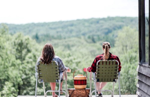 St Croix Falls RV Rental | Secluded Waterfront Bell Tent with Picnic Space in Saint Croix Falls, Wisconsin