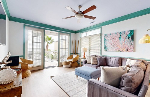 Folly Beach Villa | Second-level abode w/ocean views, private balcony, shared pool