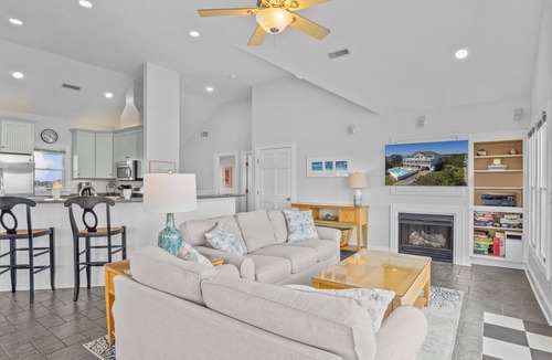 Avon House | Semi-Oceanfront Home w/Private Pool, Hot Tub, Game Room, and Home Theater
