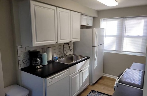 Joslyn Castle Apartment | Sequoia Stay, Walk to Blackstone Fun