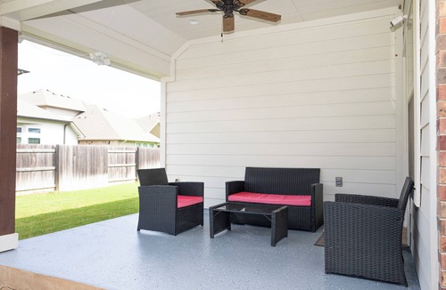 Pflugerville House | Serene Austin Escape a minute walk to the communal pool and gym