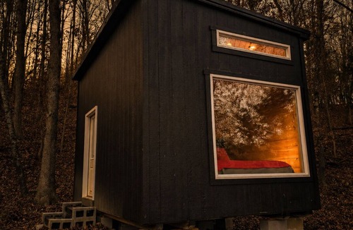 Louisville Cabin | Serene cabin with a pond and creek perfect for relaxing nature adventures