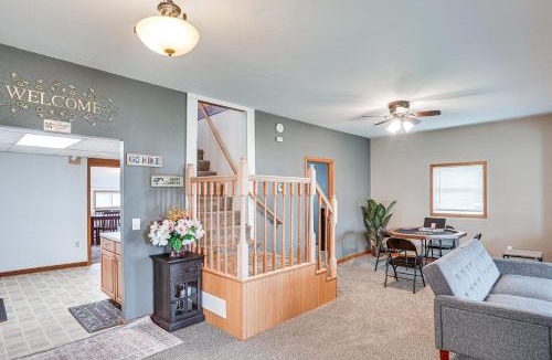 Devils Lake House | Serene Devils Lake House w/Deck + Fire Pit!