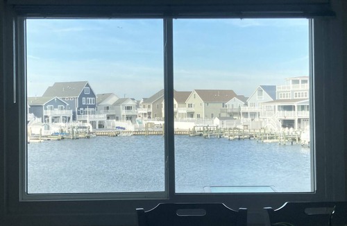 Seaside Heights Villa | Shorely Waterfront XL Open 2nd FL 2/3BR 2.5bth Jacuzzi Dock Kayak Arcade Bike