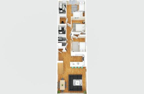Communipaw Apartment | Sky High Retreat near NYC W Rooftop