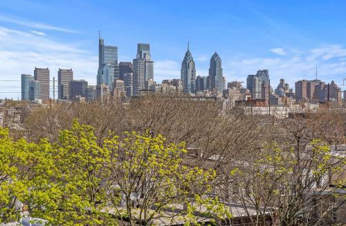 South Philadelphia Apartment | Skyline Escape in Philadelphia Chic & Bright