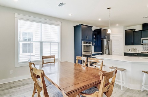 Palmetto Dunes House | Snowbird-friendly home with 2 decks, enclosed yard, AC, & WiFi - walk to beach