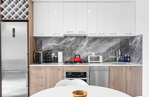 Little Italy Apartment | Space Age Soho Penthouse Private Balcony BBQ