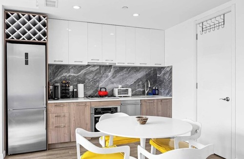 Little Italy Apartment | Space Age Soho Penthouse Private Balcony BBQ