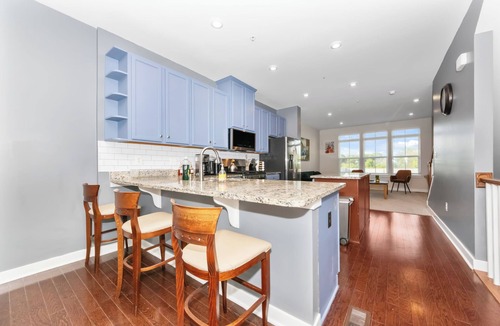 College Park House | Spacious 4-bedroom townhome with game room in Greenbelt MD