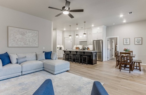 Wheatland House | Spacious 4BR Furnished Yukon Home | Patio + Garage