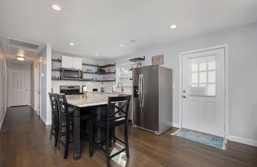 Stallings House | Spacious Matthews Getaway | Large Patio, Parking