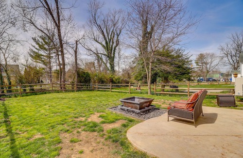 North East House | Spacious North East Home w/Fenced Yard & Fire Pit
