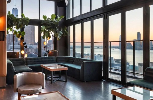 Hudson Square Hotel | Spacious Room in Chic SoHo Hotel w/Rooftop Bar & Stunning Hudson River Views