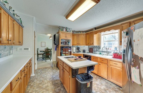 Nash County House | Spring Hope Getaway: Fish, Hike, Relax!