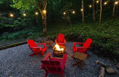 Zionville Cabin | Spring time in your own 3 acre Forest!