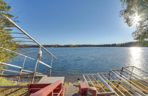 Dent House | Star Lake Pet-Friendly Home: Fire Pit, Dock, Grill