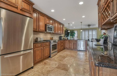 Ortley Beach House | Steps from the famous Seaside Heights boardwalk beach! Family-sized townhouse.