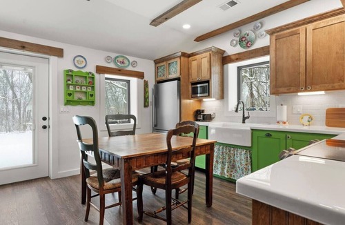 Stet Cottage | Stone Cottage, Lush Garden, Cattle View, Wooded Trail, Fire Pit, Old-World Charm